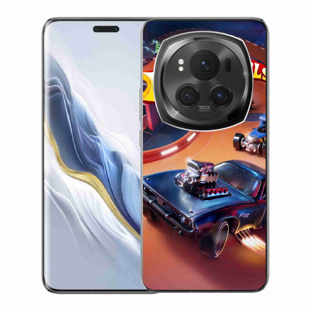 Gélový kryt mmCase na Honor Magic 6 Pro 5G - hot wheels