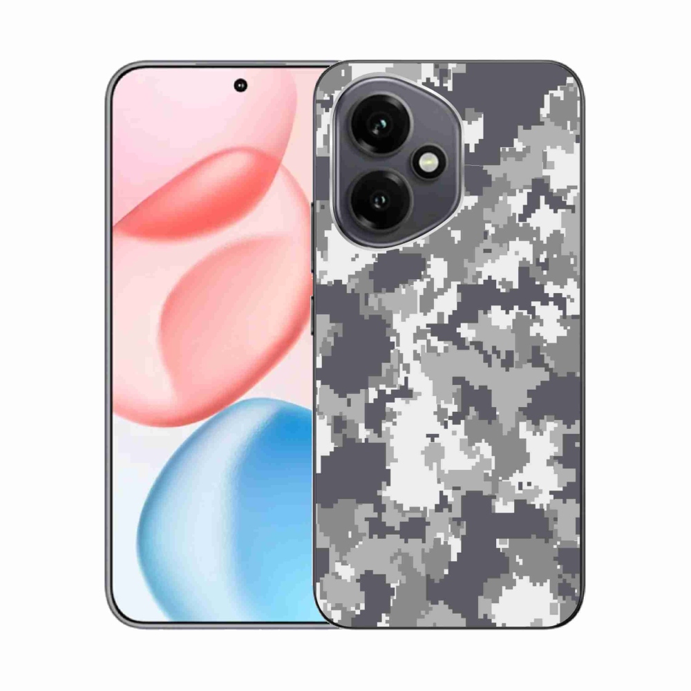 Gélový kryt mmCase na Honor 400 - maskáčový vzor 2
