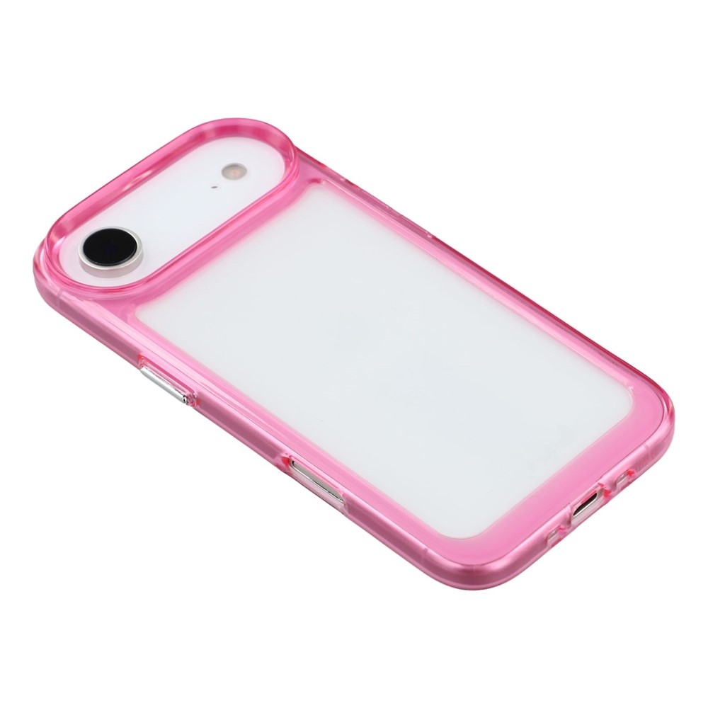 Gélový obal s pevným chrbtom na iPhone 17 Air - ružový