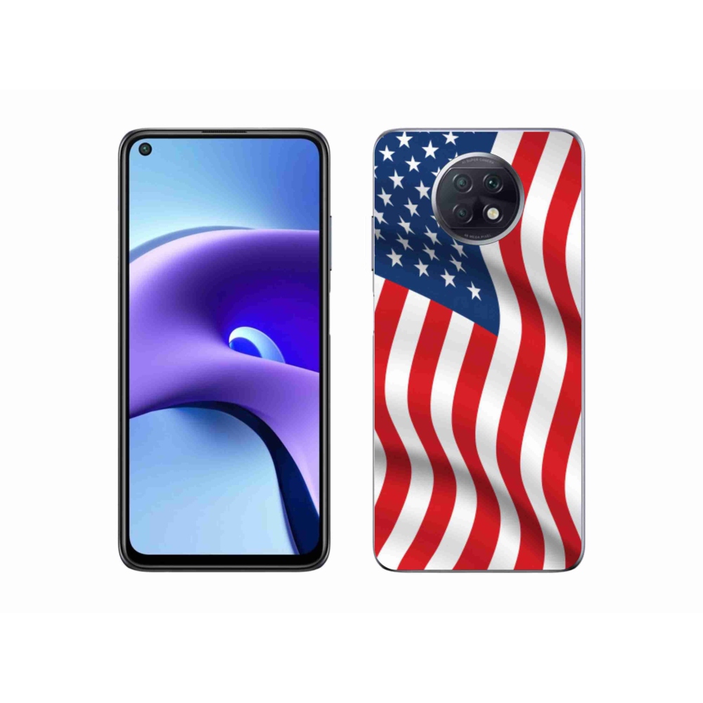 Gélový kryt mmCase na mobil Xiaomi Redmi Note 9T 5G - USA vlajka