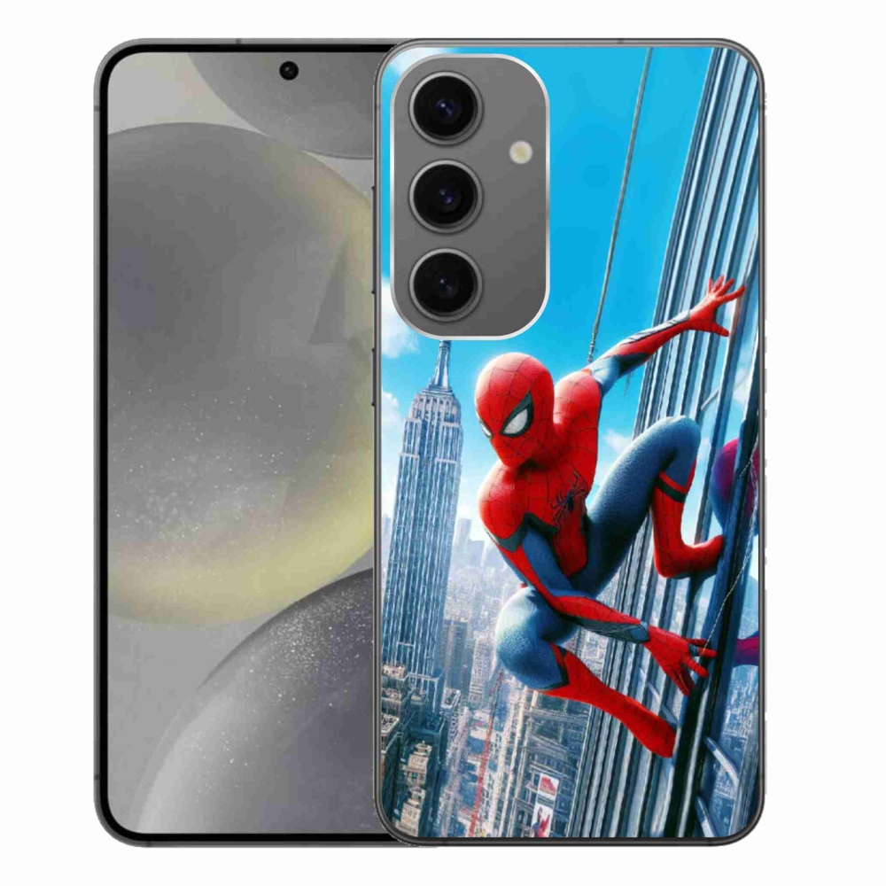 Gélový kryt mmCase na Samsung Galaxy S24+ - spiderman