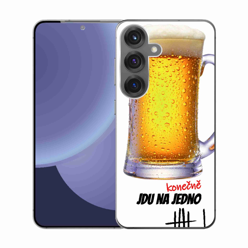 Gélový kryt mmCase na Samsung Galaxy S25 - idem na jedno