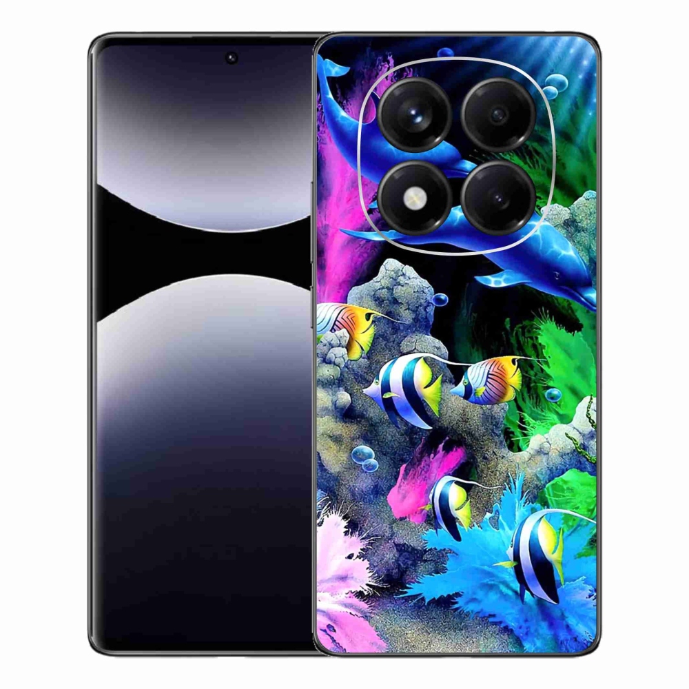 Gélový kryt mmCase na Xiaomi Redmi Note 14 Pro - morský svet