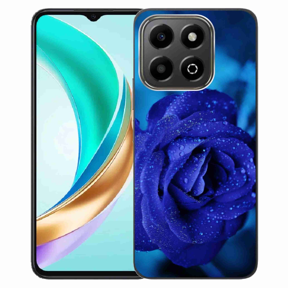 Gélový kryt mmCase na Honor X6b - modrá ruža