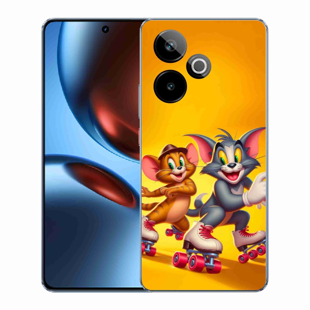 Gélový kryt mmCase na Realme GT 7 5G/GT 7T 5G - tom a jerry