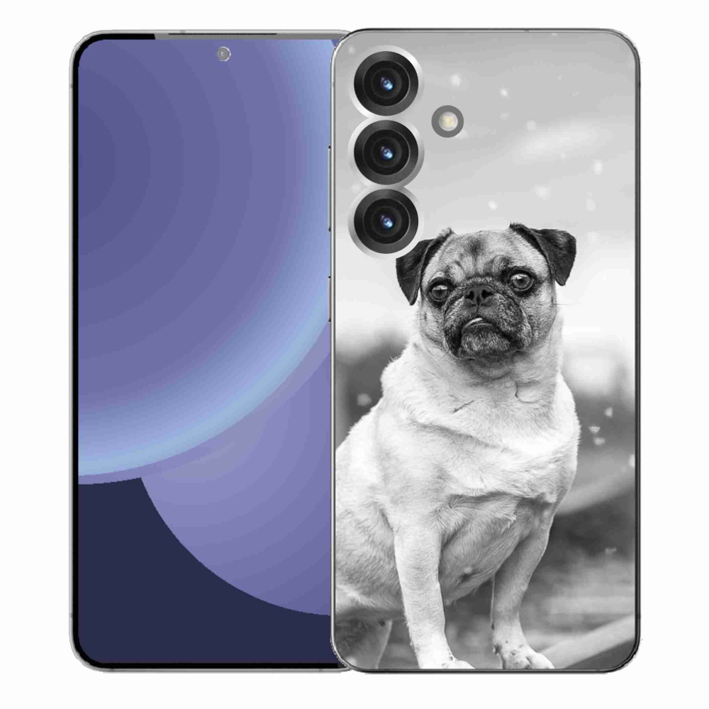 Gélový kryt mmCase na Samsung Galaxy S25+ - mops
