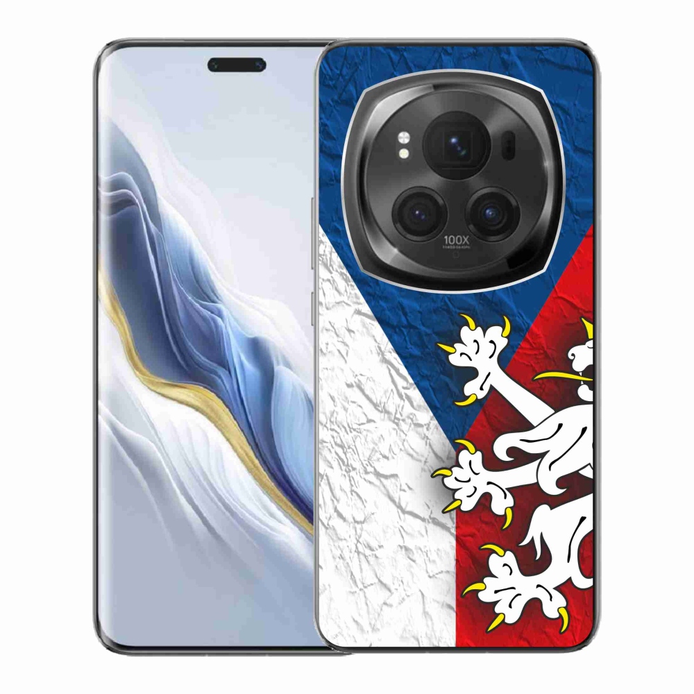 Gélový kryt mmCase na Honor Magic 6 Pro 5G - česká vlajka 1