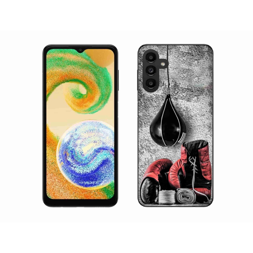 Gélový kryt mmCase na Samsung Galaxy A04s (164.7x76.7x9.1mm) - boxovacie vrece a rukavice