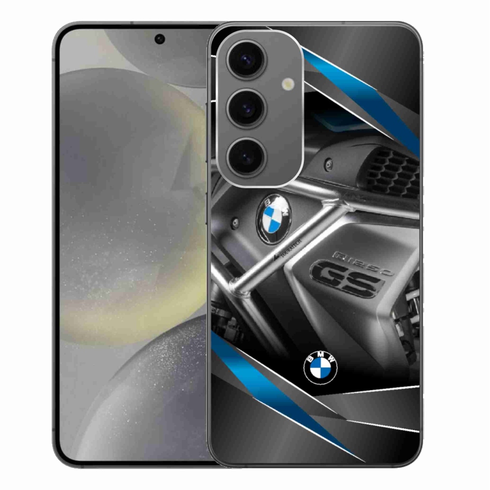 Gélový kryt mmCase na Samsung Galaxy S24+ - motorka bmw