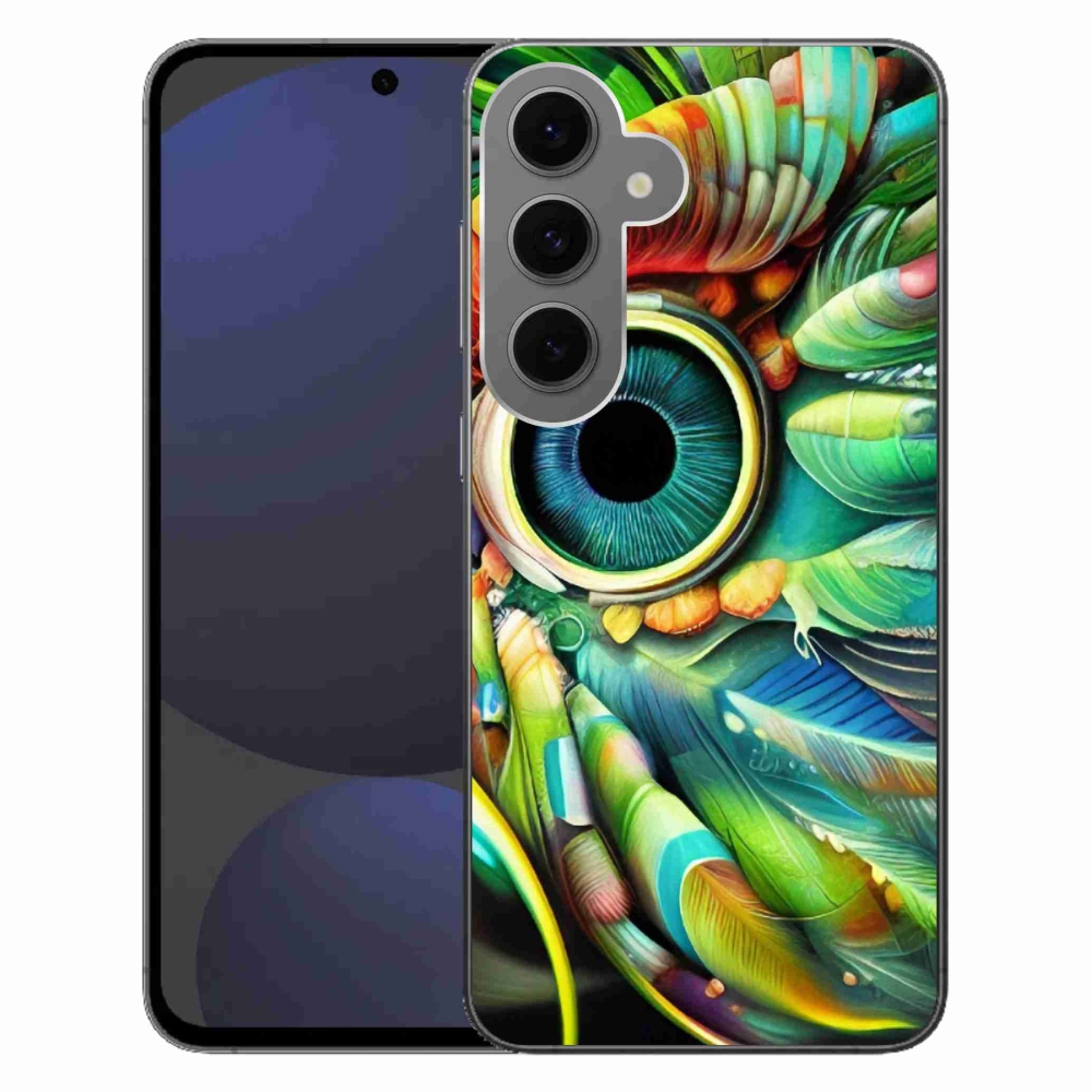 Gélový kryt mmCase na Samsung Galaxy S24 FE - abstraktný motív 18