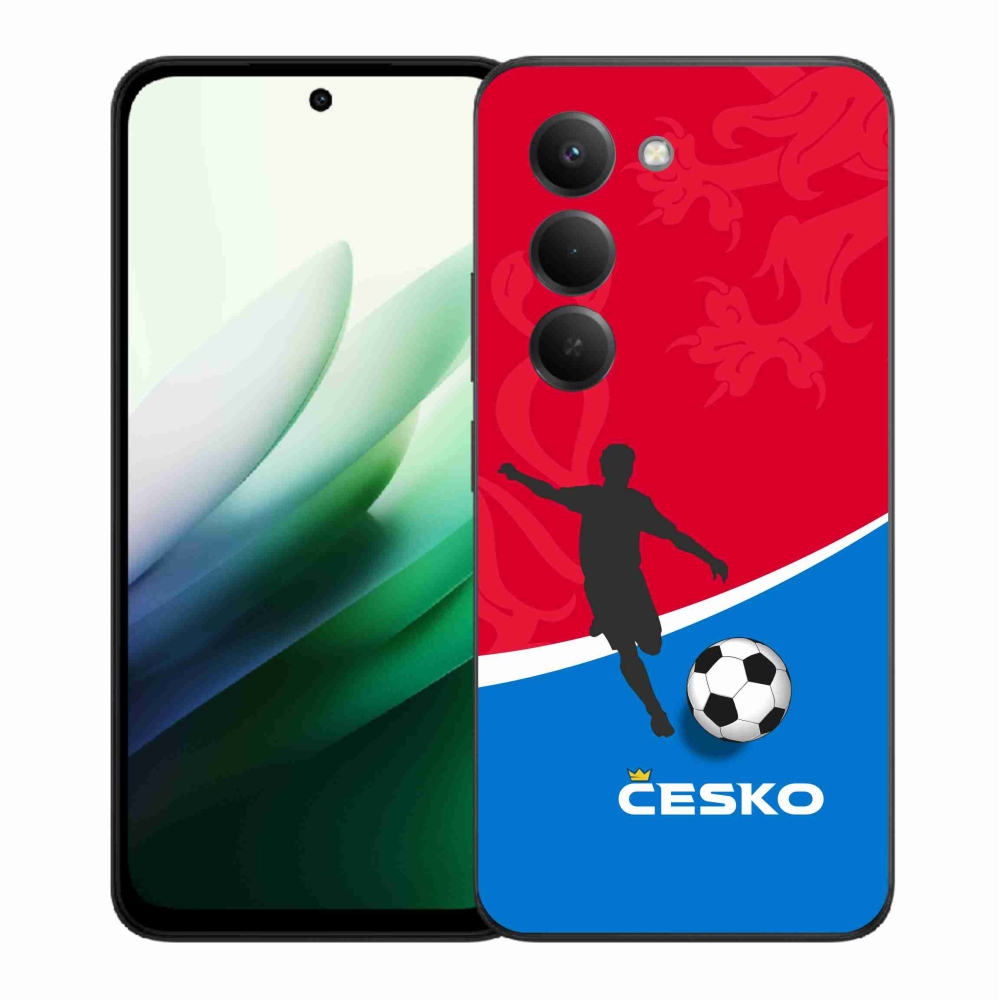 Gélový kryt mmCase na Xiaomi Redmi 15 5G (169mm) - futbal Česko