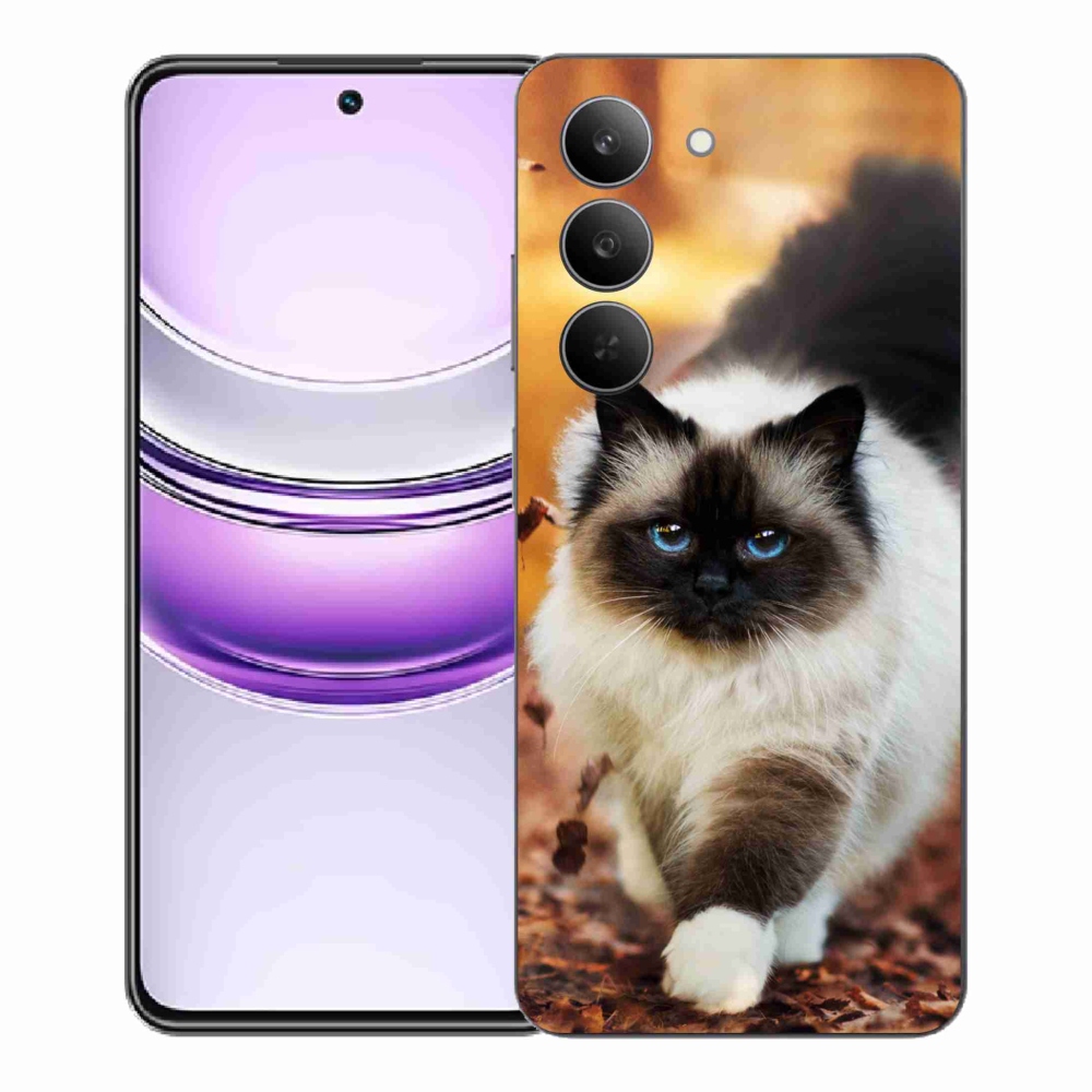 Gélový kryt mmCase na Realme 14x 5G - mačka