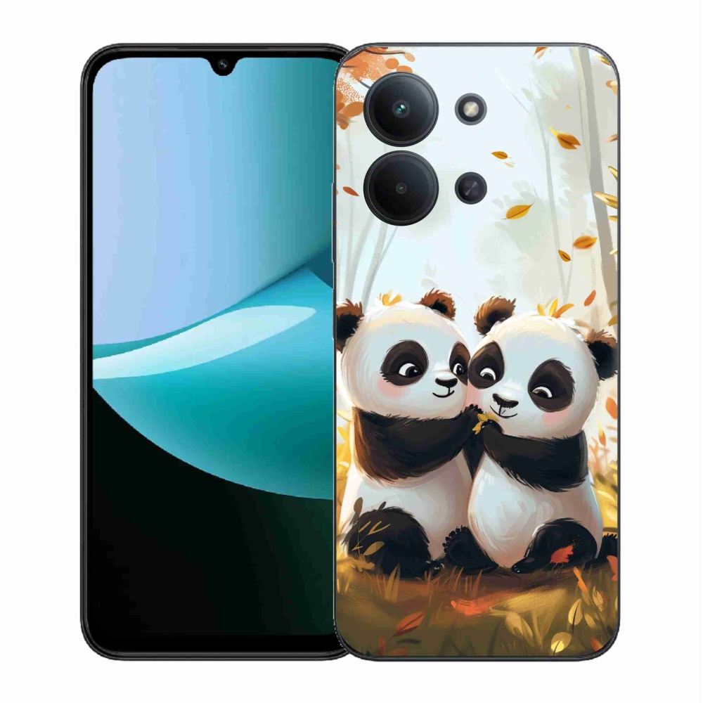 Gélový kryt mmCase na Xiaomi Redmi 15C 4G (171mm)/Poco C85 4G (171mm) - pandy