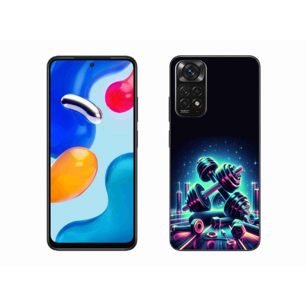 Gélový kryt mmCase na Xiaomi Redmi Note 11 4G - činky