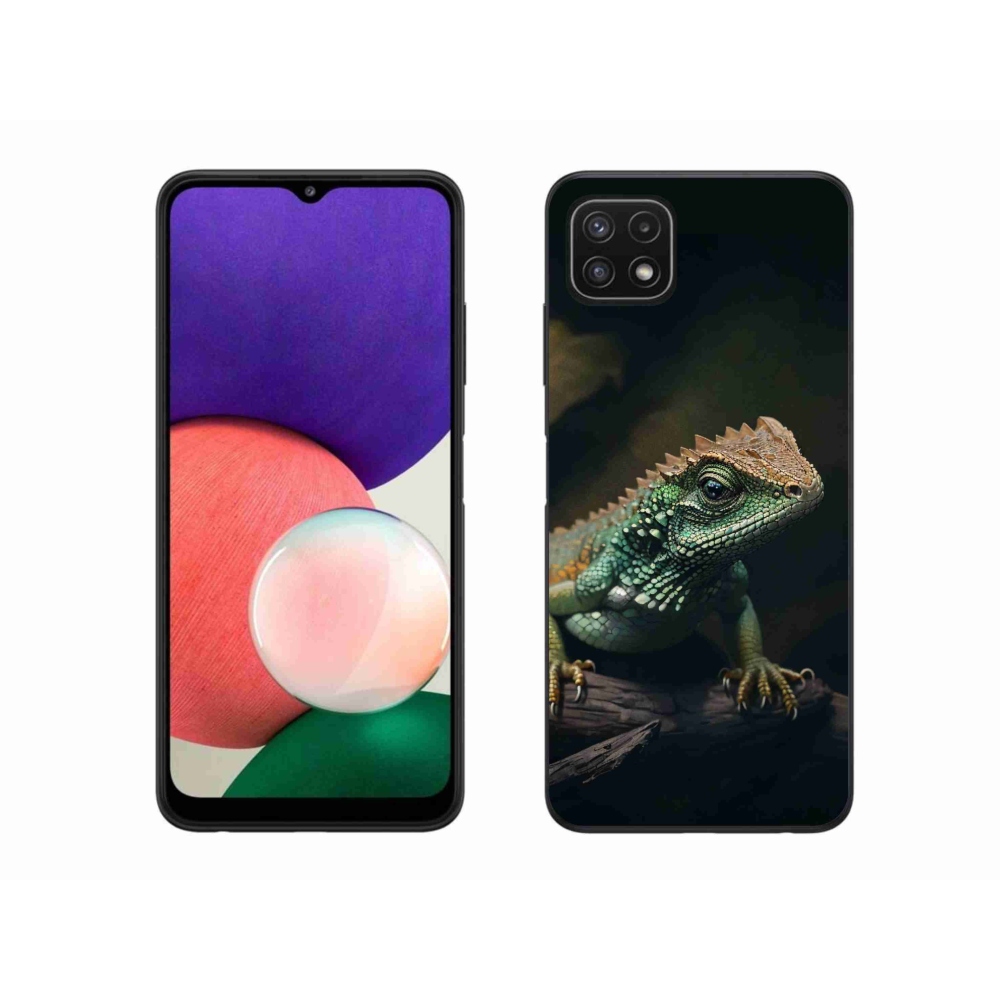 Gélový kryt mmCase na Samsung Galaxy A22 5G - jašter