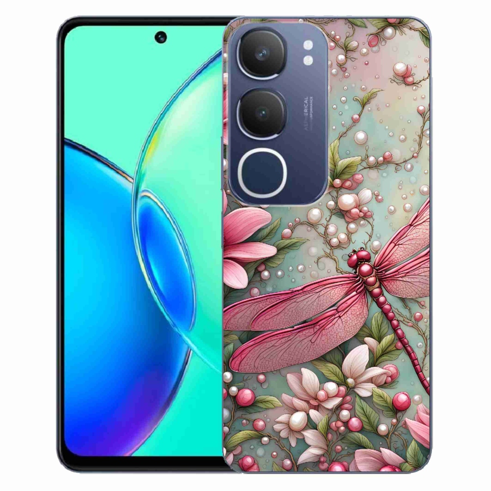 Gélový kryt mmCase na Vivo Y19s - vážka