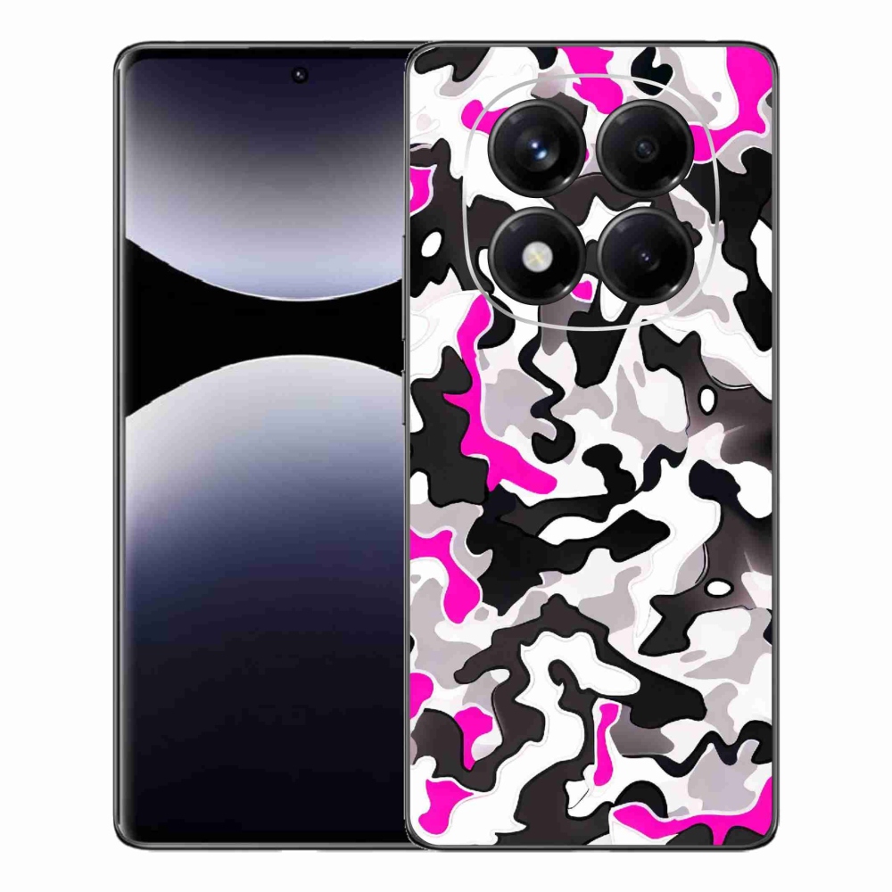 Gélový kryt mmCase na Xiaomi Redmi Note 14 Pro - maskáčový vzor 5