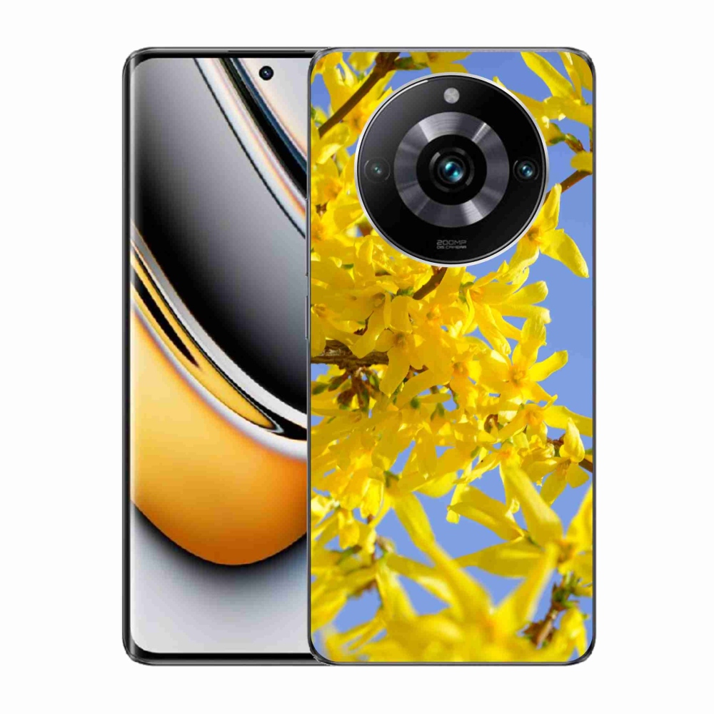 Gélový kryt mmCase na Realme 11 Pro/11 Pro+ - žlté kvety