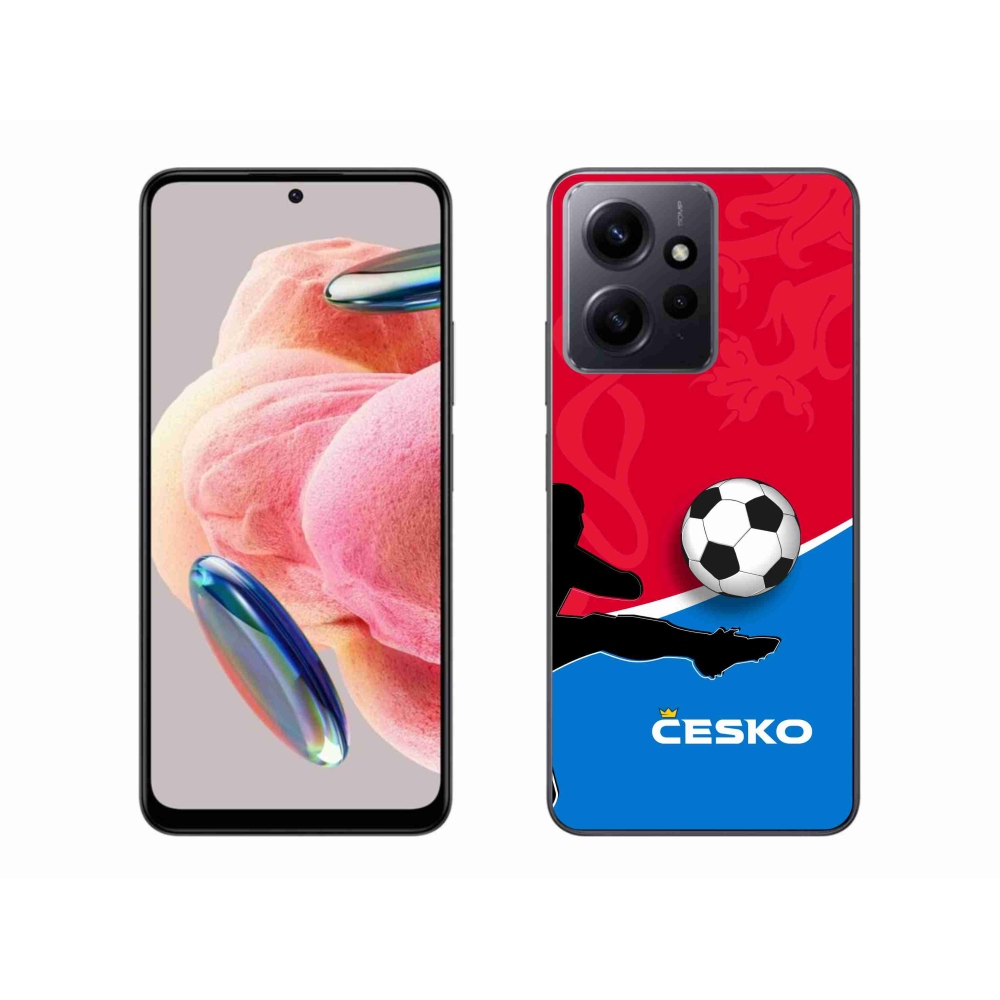 Gélový kryt mmCase na Xiaomi Redmi Note 12 4G - futbal Česko 2