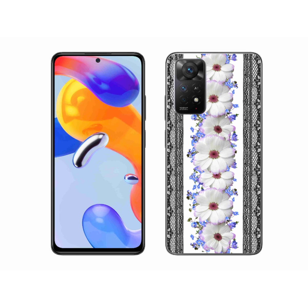 Gélový kryt mmCase na Xiaomi Redmi Note 11 Pro 4G/5G - kvety 8