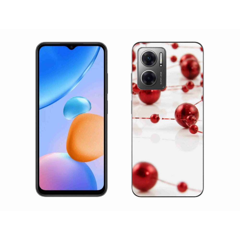 Gélový kryt mmCase na Xiaomi Redmi 10 5G - vianočná reťaz