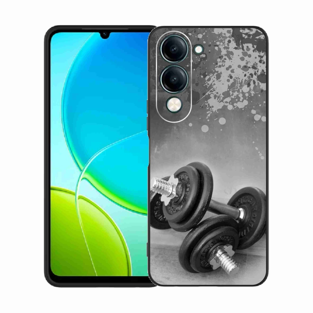 Gélový kryt mmCase na Vivo Y29s 5G - činky 1