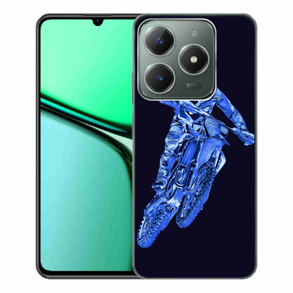 Gélový kryt mmCase na Realme C61 - motocross 1