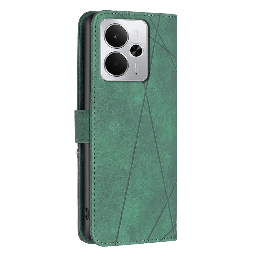 COLOR BNF knižkové puzdro na Realme 14 5G - zelené