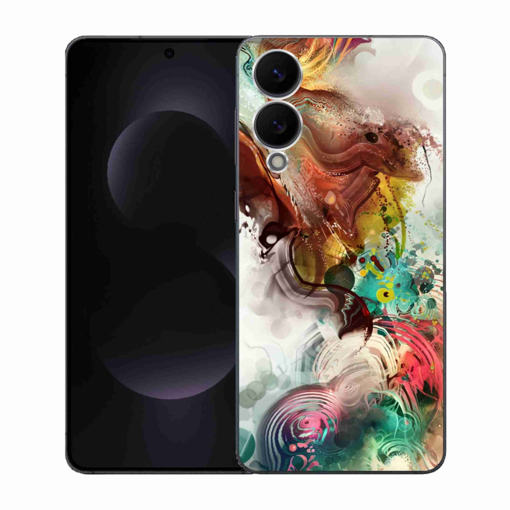 Gélový kryt mmCase na Samsung Galaxy S25 Edge - abstrakt 1