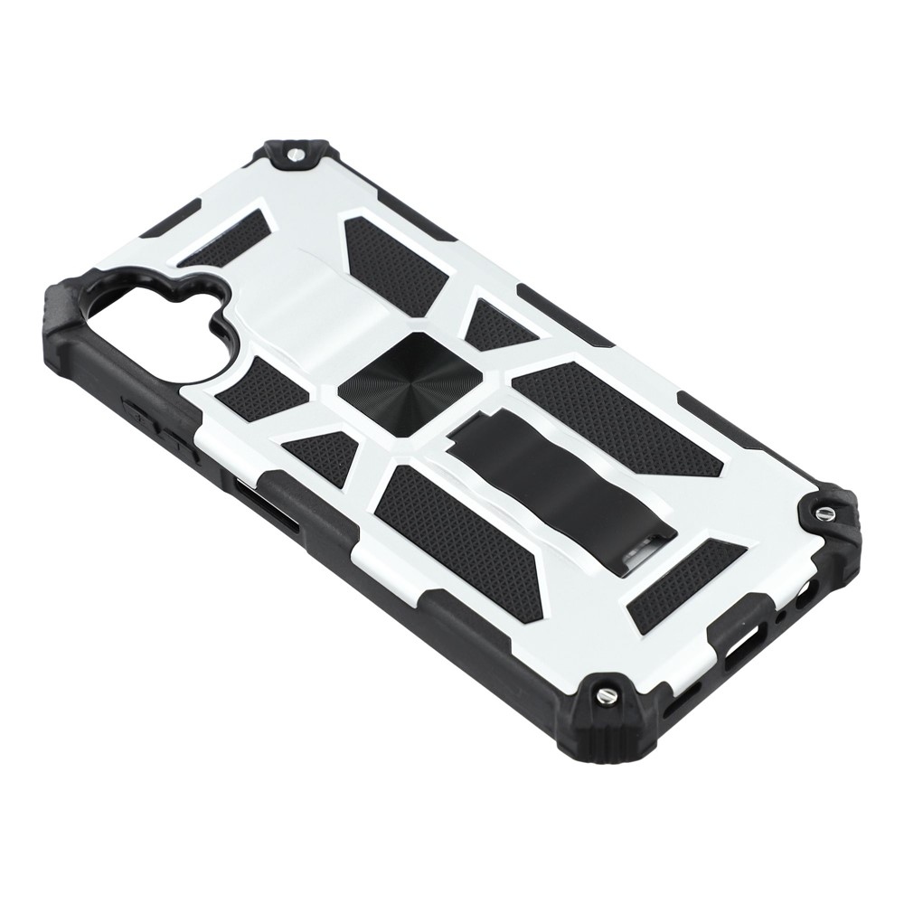 Shock odolný hybridný kryt Samsung Galaxy A07 4G - strieborný