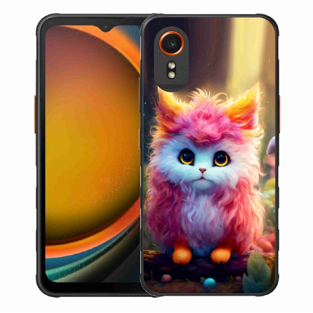 Gélový kryt mmCase na Samsung Galaxy Xcover 7 - roztomilé mačiatko 5