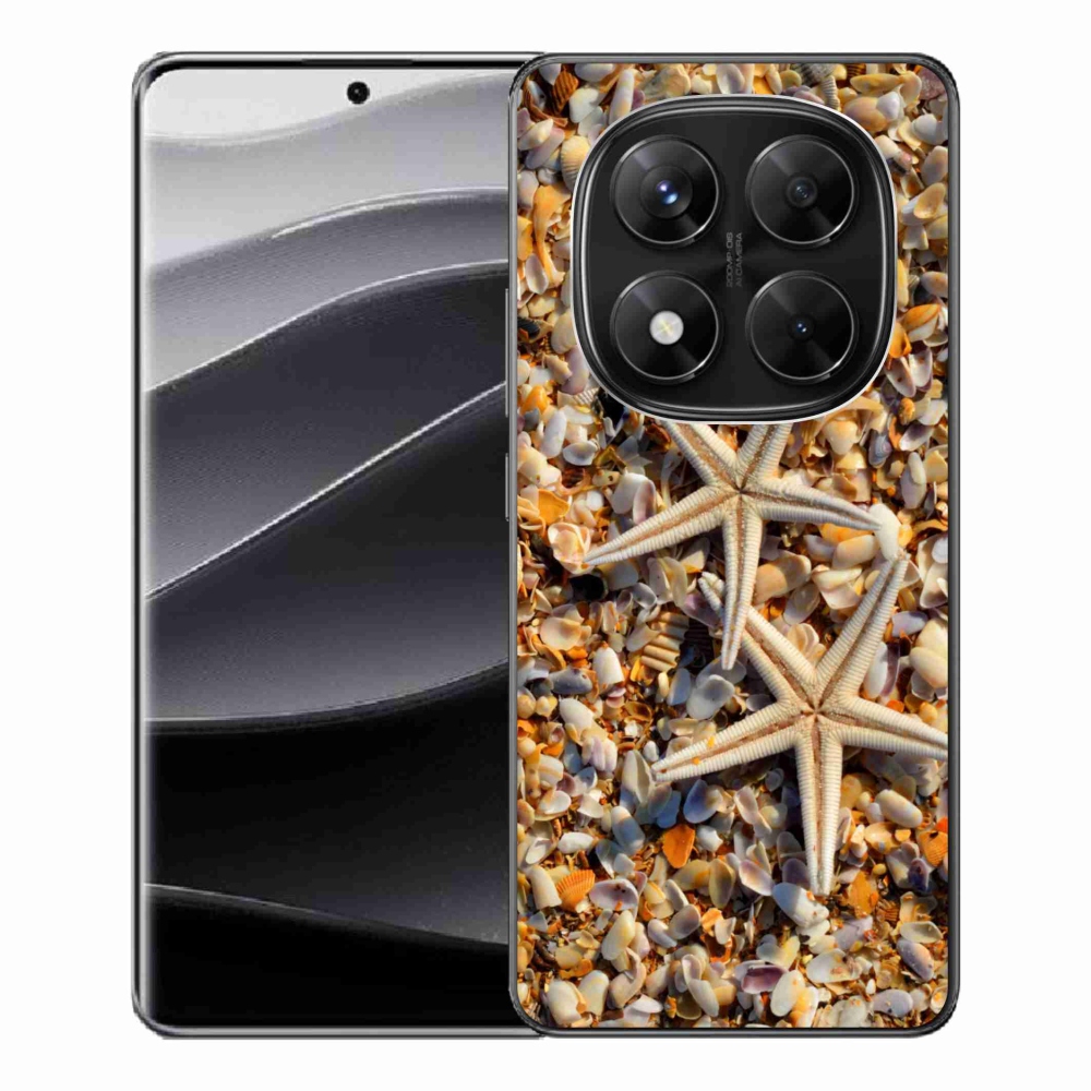 Gélový kryt mmCase na Xiaomi Redmi Note 14 Pro 5G/Poco X7 5G - morské hvězdice