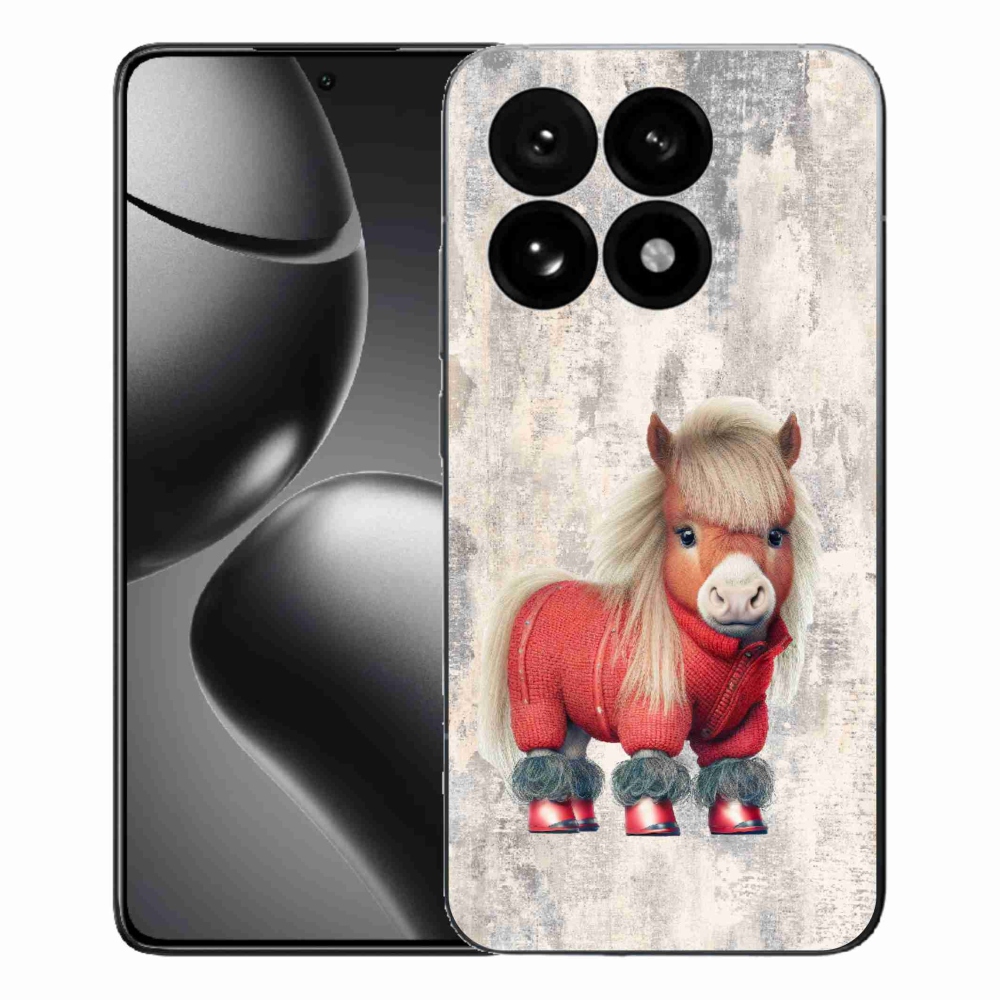 Gélový kryt mmCase na Xiaomi 15T - poník vo svetri