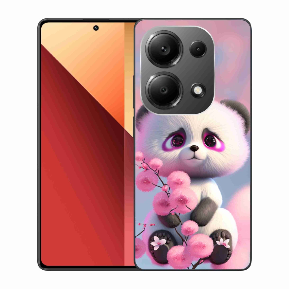 Gélový kryt mmCase na Xiaomi Redmi Note 13 Pro 4G/Poco M6 Pro - roztomilá panda 1