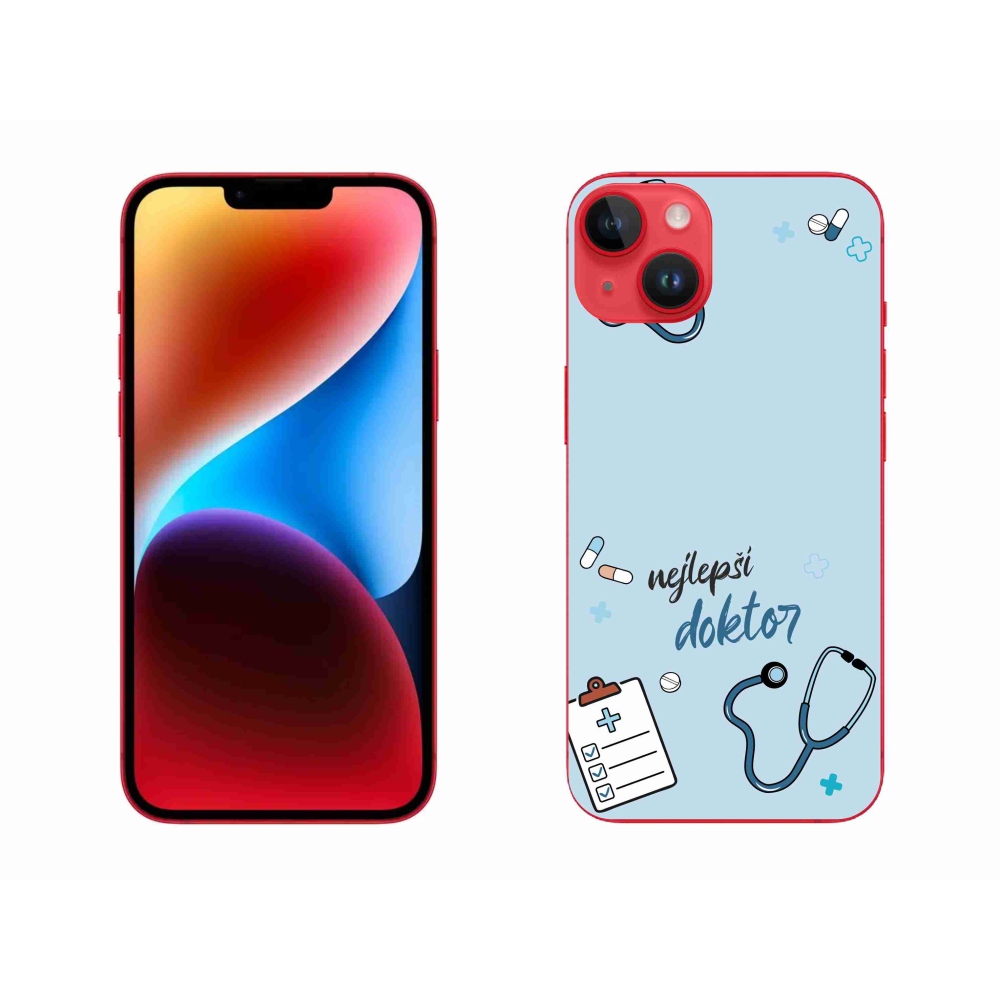 Gélový kryt mmCase na iPhone 14 Plus - najlepší doktor