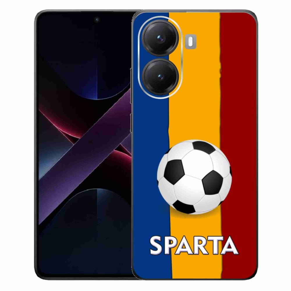 Gélový kryt mmCase na Xiaomi Poco X7 Pro 5G - futbal 1
