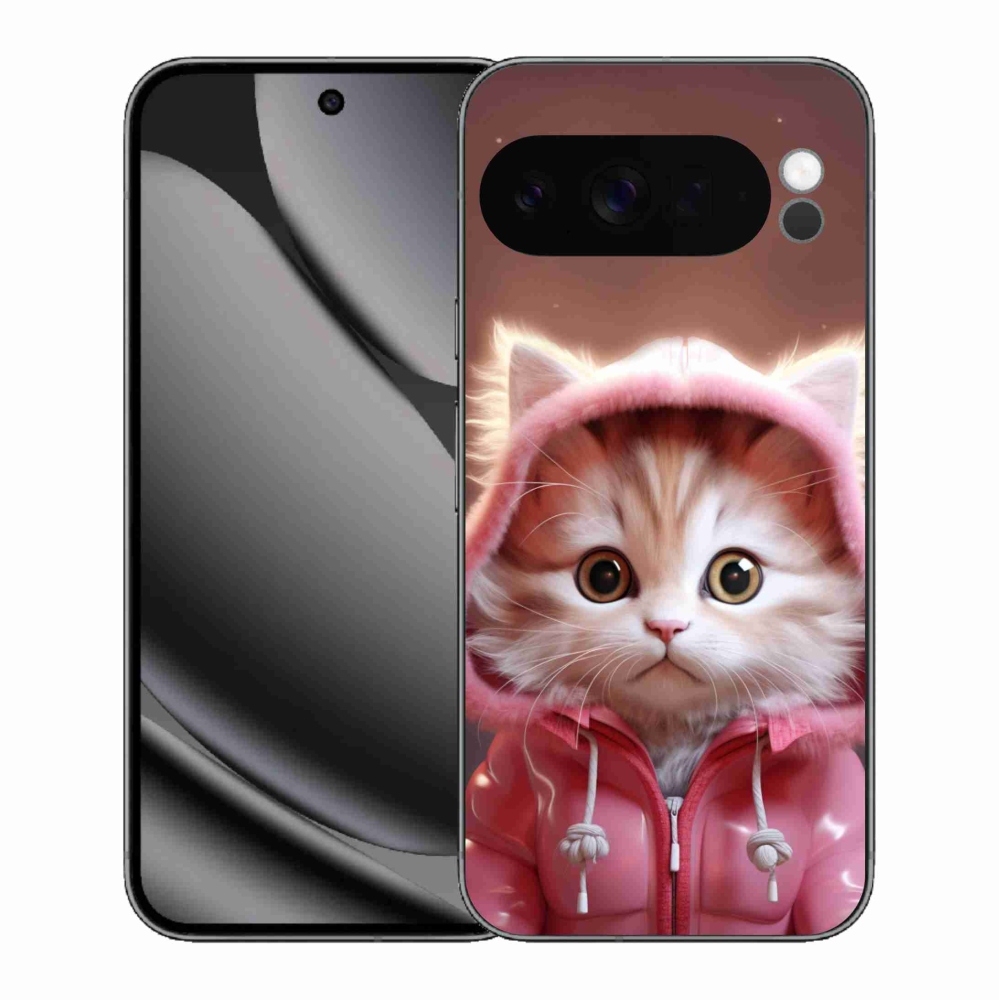 Gélový kryt mmCase na Google Pixel 10 Pro XL - roztomilé mačiatko 3
