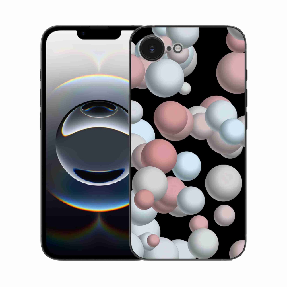 Gélový kryt mmCase na iPhone 16e - abstraktný motív 27