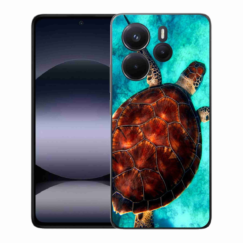 Gélový kryt mmCase na Xiaomi Redmi Note 14 - korytnačka