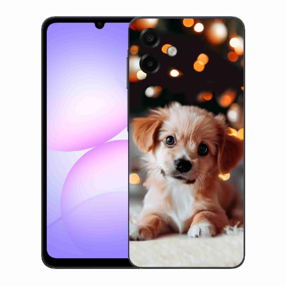 Gélový kryt mmCase na Samsung Galaxy A07 4G - šteniatko