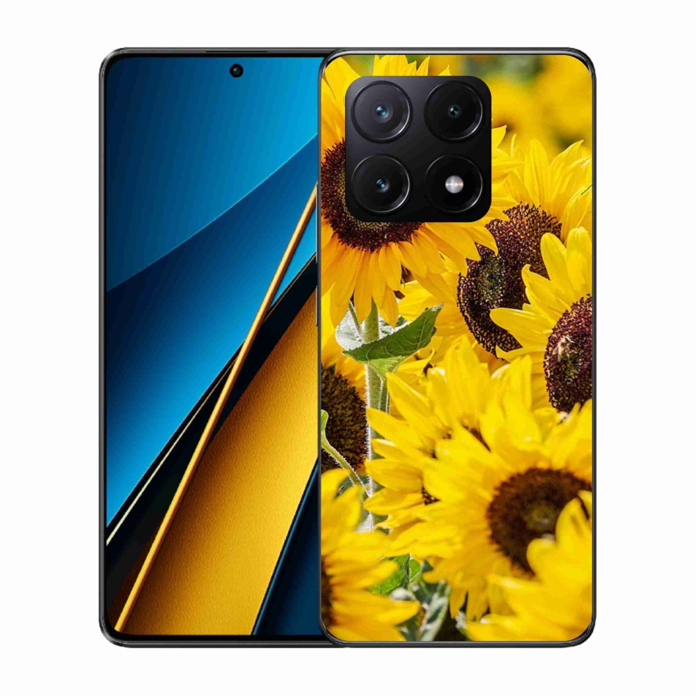 Gélový kryt mmCase na Xiaomi Poco X6 Pro 5G - slnečnica