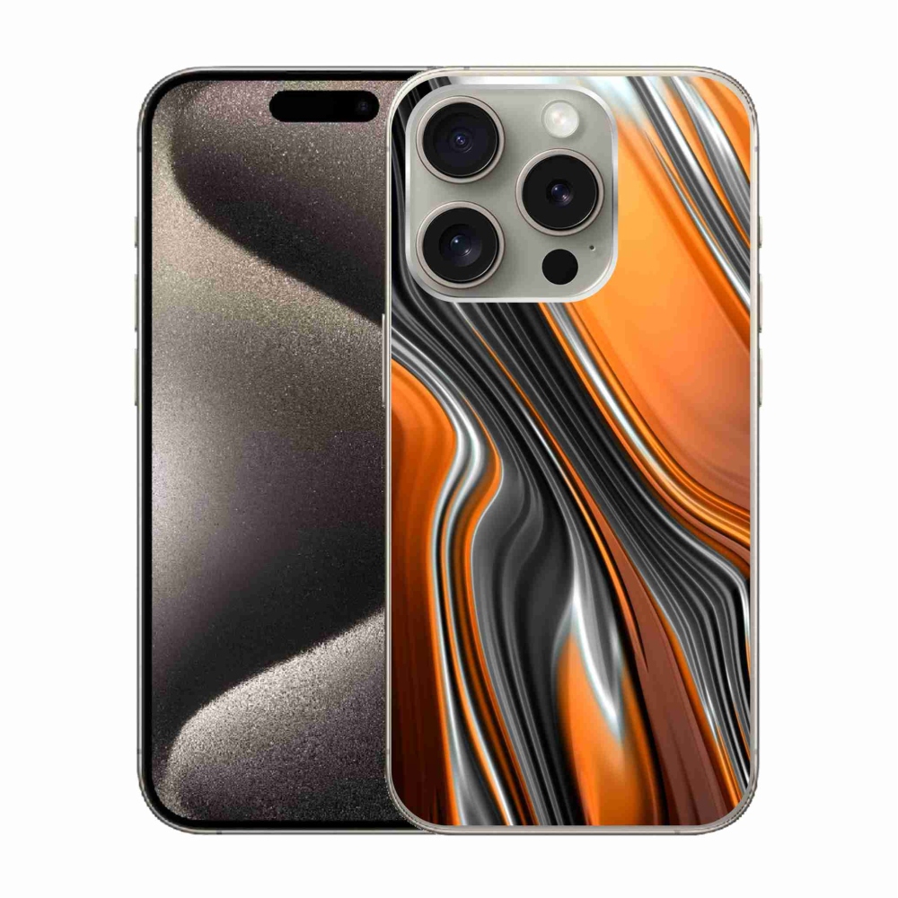 Gélový kryt mmCase na iPhone 15 Pro - abstrakt 3