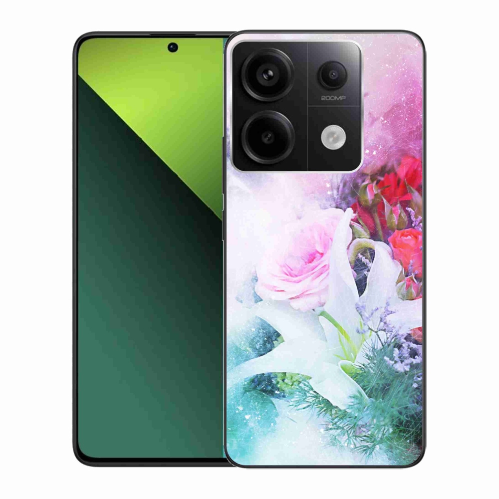 Gélový kryt mmCase na Xiaomi Redmi Note 13 Pro 5G/Poco X6 5G - kvety 4