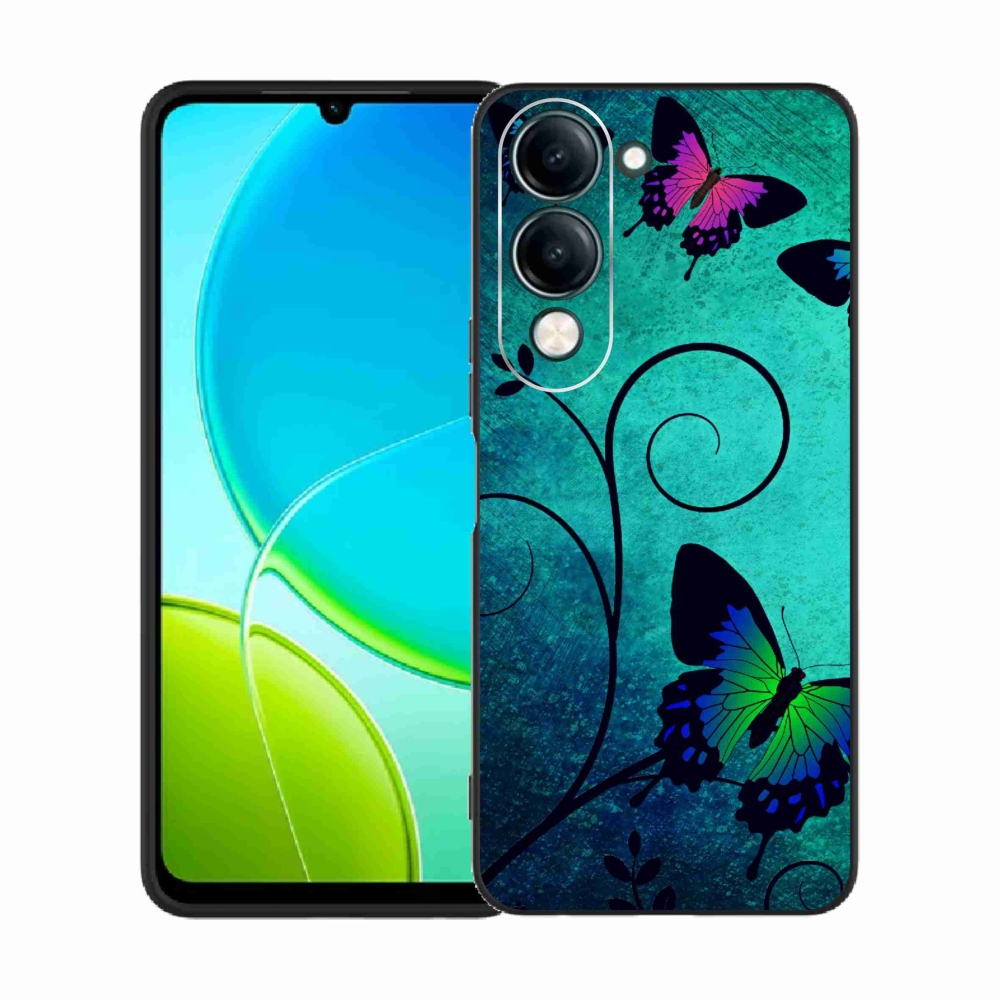 Gélový kryt mmCase na Vivo Y29s 5G - farební motýle