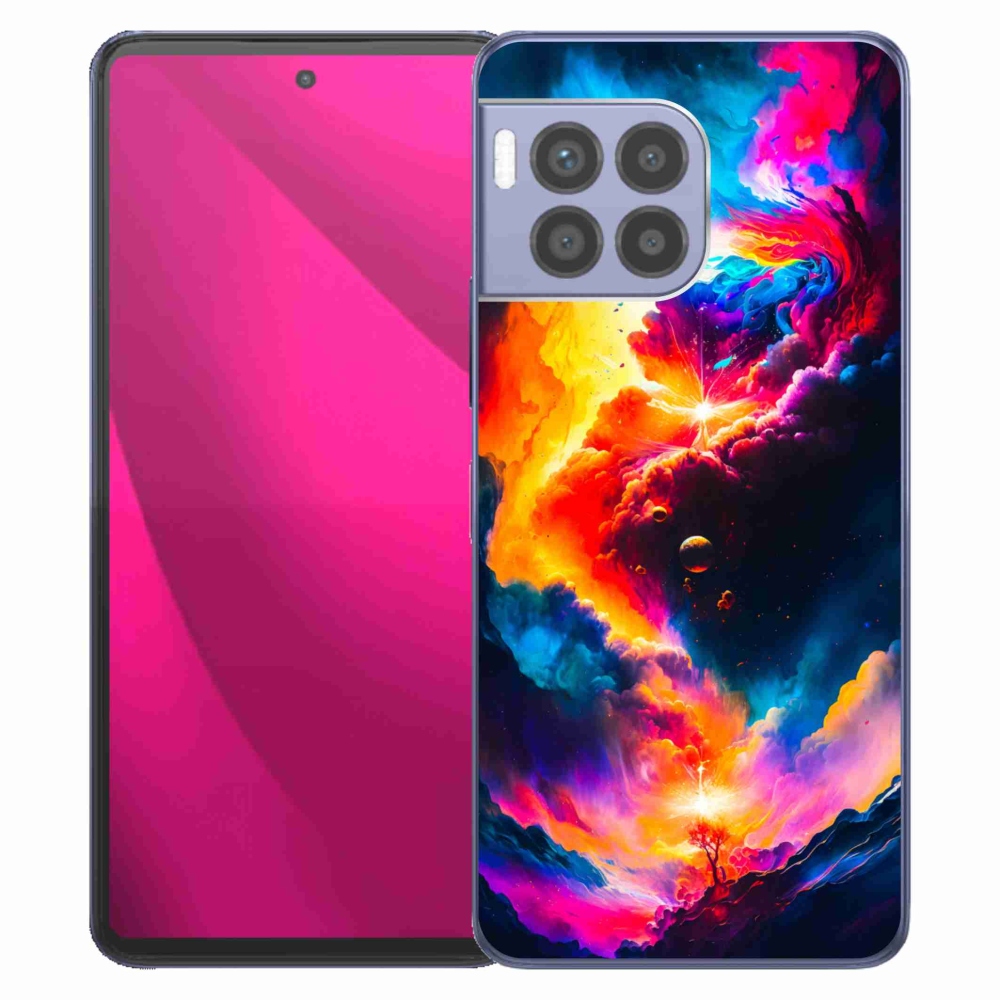 Gélový kryt mmCase na T-Mobile T Phone 2 Pro - abstraktný motív