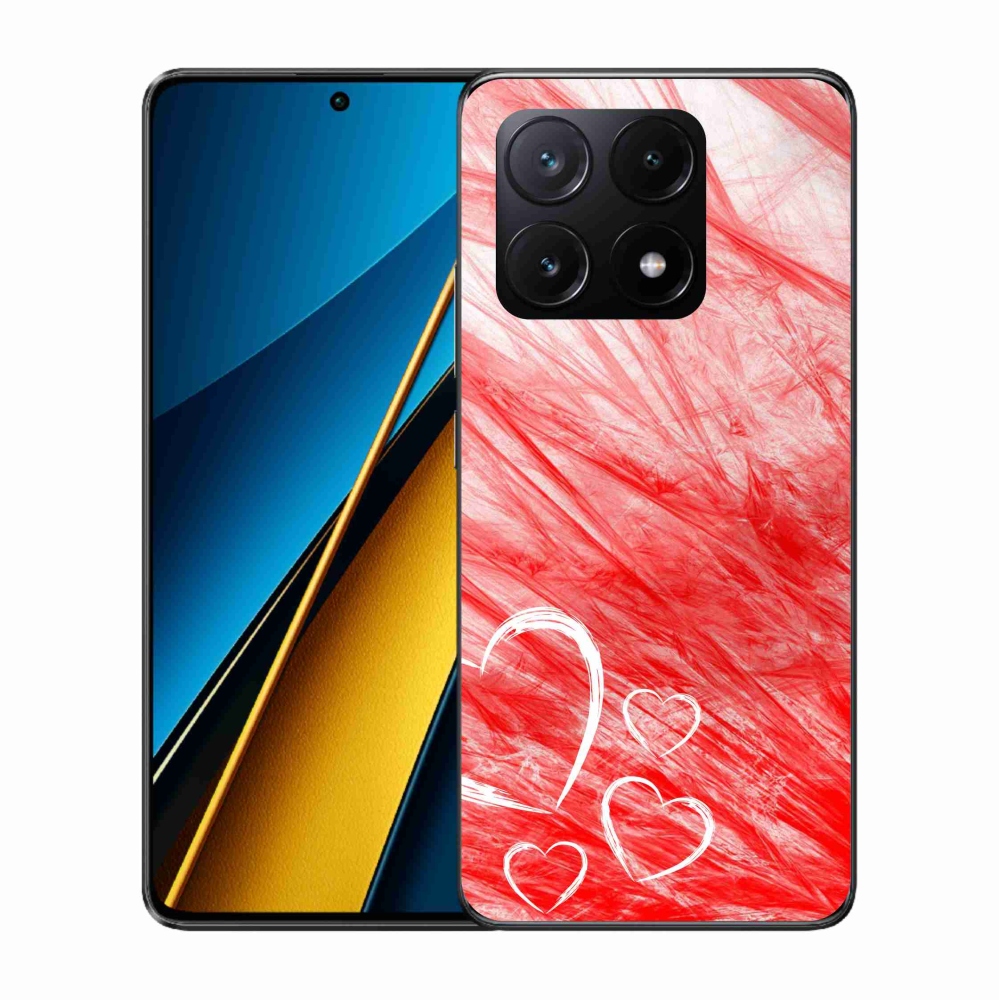 Gélový kryt mmCase na Xiaomi Poco X6 Pro 5G - heart