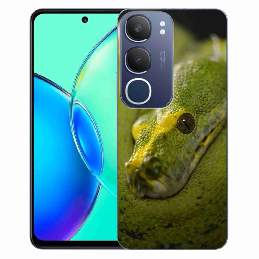 Gélový kryt mmCase na Vivo Y19s - had 2