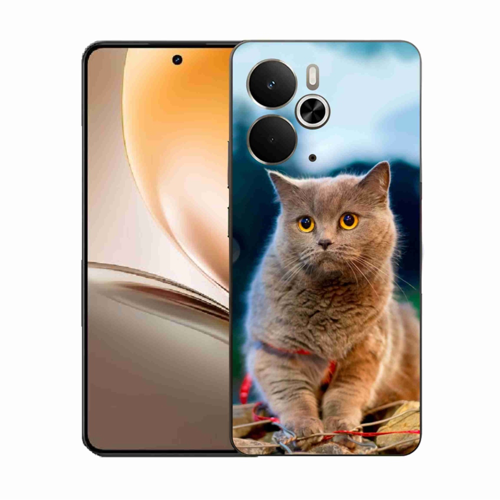 Gélový kryt mmCase na Realme 14 5G - britská modrá 2