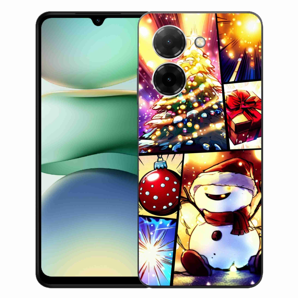 Gélový kryt mmCase na Xiaomi Redmi A5 - vianočné motívy 1