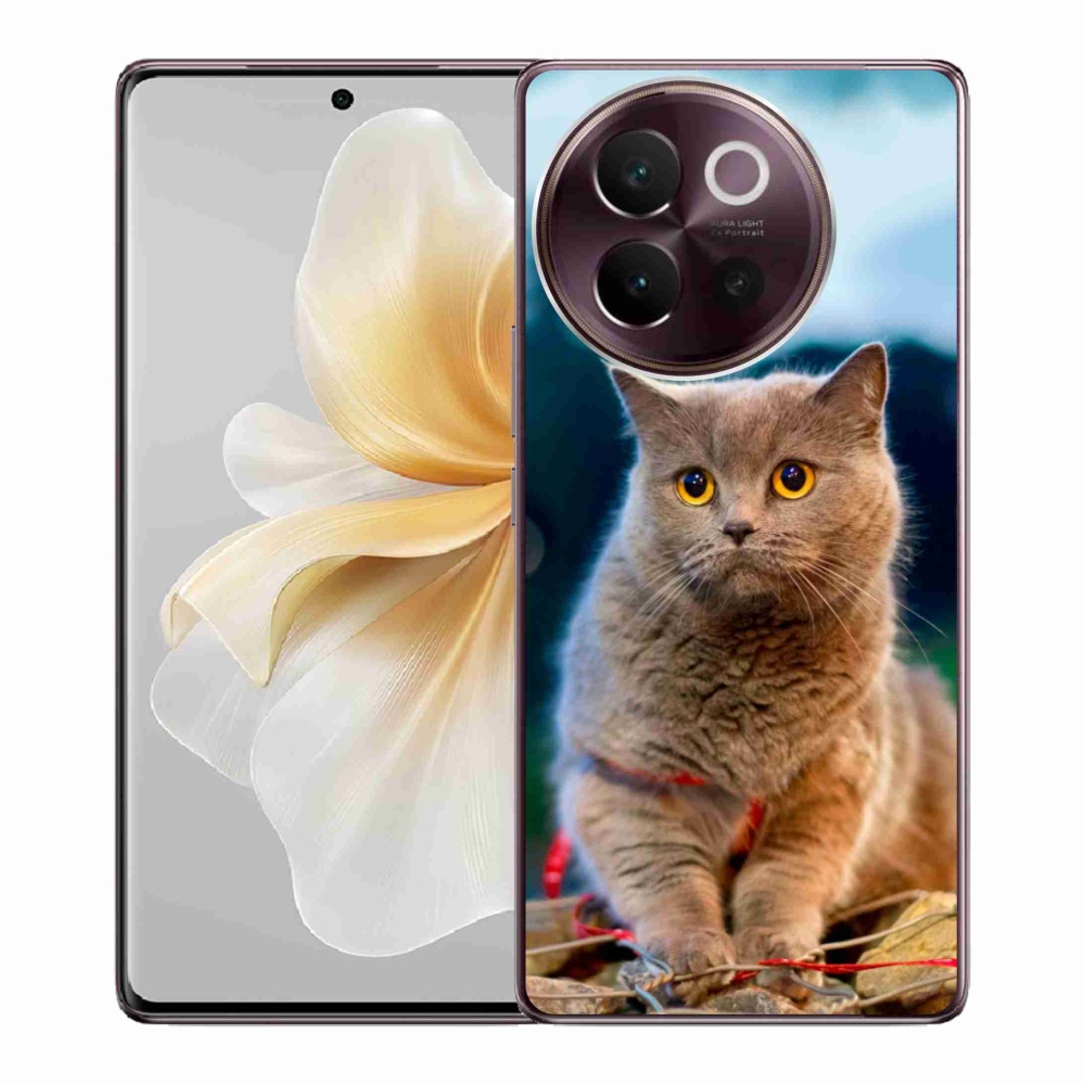 Gélový kryt mmCase na Vivo V40 Lite 5G - britská modrá 2